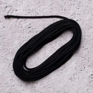 Polypropylen Kordel 5mm 100m (Schwingstab) - Schwarz