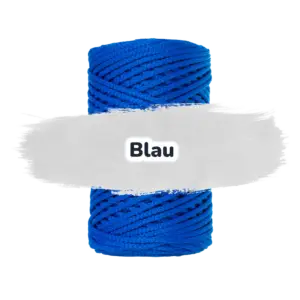 Polypropylen Kordel 3mm 100m - Blau