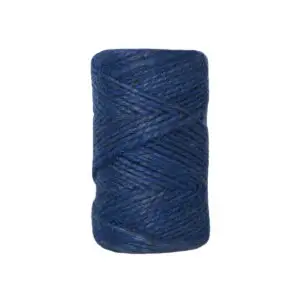 Jutegarn 40m/100g - Durchmesser 2mm - Blau