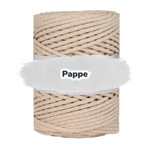 Baumwollkordel 5mm - Baumwollkern -100 m - Karton (710)