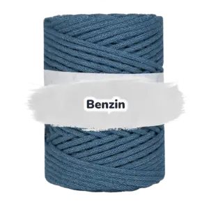 Baumwollkordel 5mm - Baumwollkern -100 m - Benzin (810)