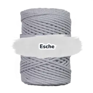 Baumwollkordel 5mm - Baumwollkern -100 m - Esche (075)