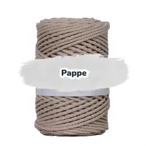 Baumwollkordel 5mm - ohne Kern -100 m - Karton (710)