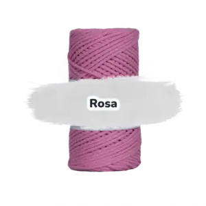 Baumwollkordel 2mm - Baumwollkern- 100 m - Rosa (300/1)