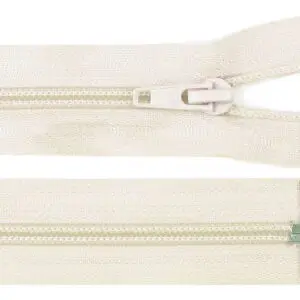 Reißverschluss 30 cm – Ecru