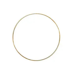 Metallring für Traumfänger/Makramee - Farbe Gold - 15cm