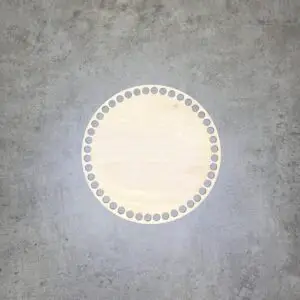 Runder Sperrholzsockel - verschiedene Durchmesser - 20cm