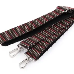 Gewebter Taschengurt – verstellbar, Breite 3,8 cm – braun (Farbe 2)