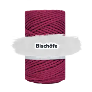 Baumwollkordel 3mm - Polyesterkern -100 m - Bischofs (390)