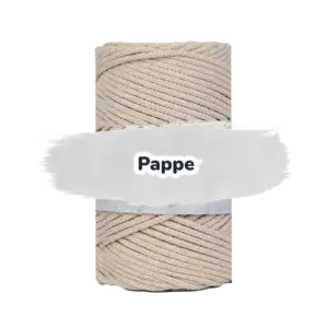 Baumwollkordel 3mm - Polyesterkern -100 m - Karton (710)