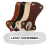 Leder-Verschluss 12,5 cm