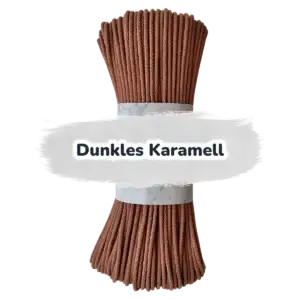 Nähkordel 5mm - Polyesterkern -100 m - starr sewing cord - Dunkles Karamell