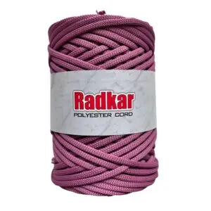 Flache Polyester Kordel 5mm 100m - Beeren (23)