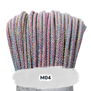 Multicolor Nähkordel 5mm - Polyesterkern -100 m - starr sewing cord - M04