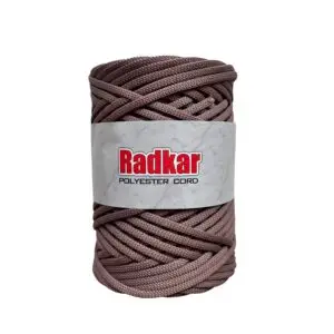 Flache Polyester Kordel 5mm 100m - Mokka (05)