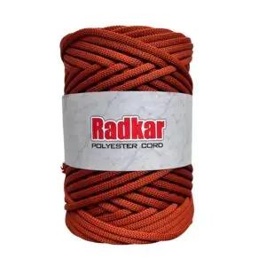 Flache Polyester Kordel 5mm 100m - Erze (19)