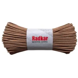 Nähkordel 5mm - Polyesterkern -100 m - starr sewing cord - Karamell